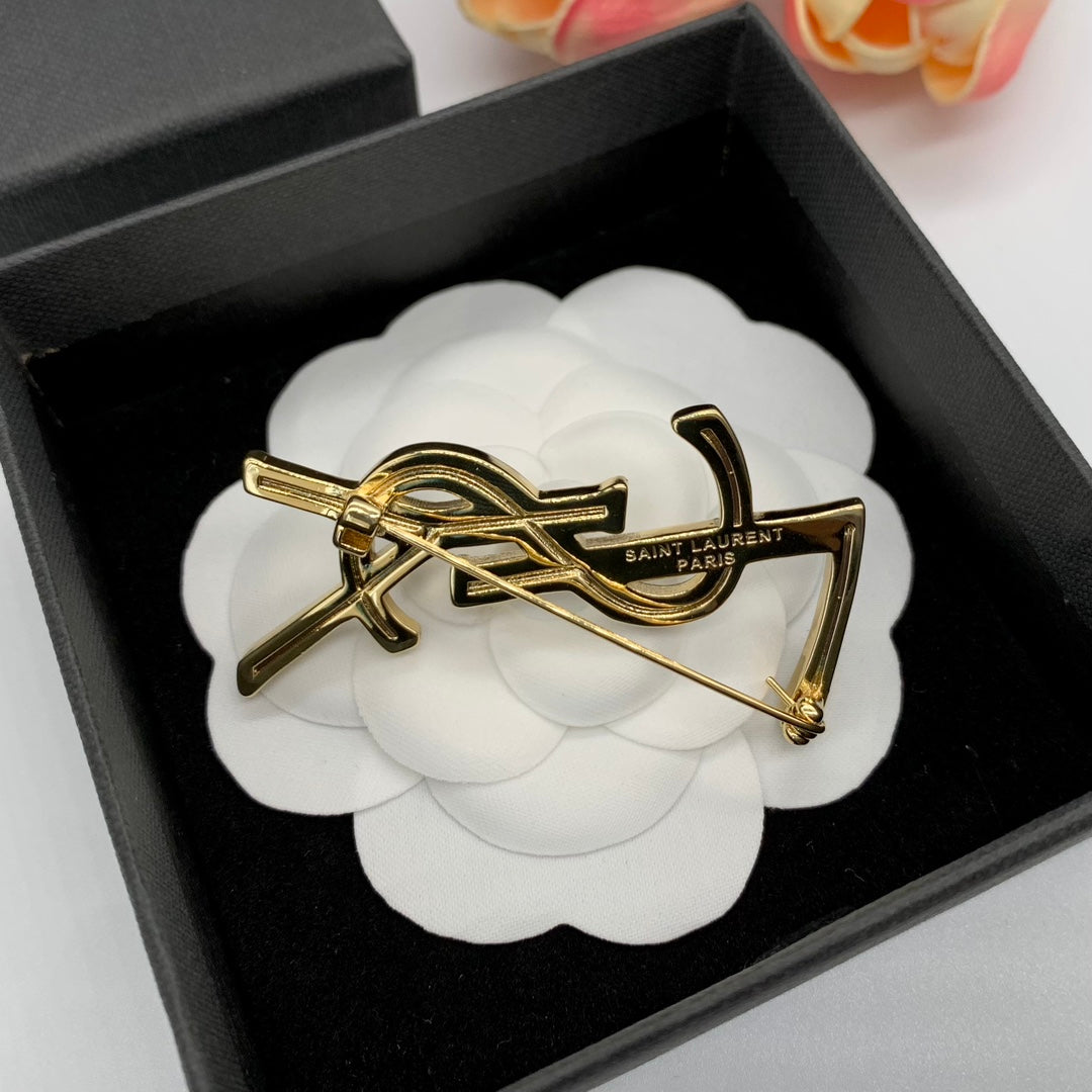 YSL Luxury Brooch | Iconic Elegance & Boutique-Grade Quality 15