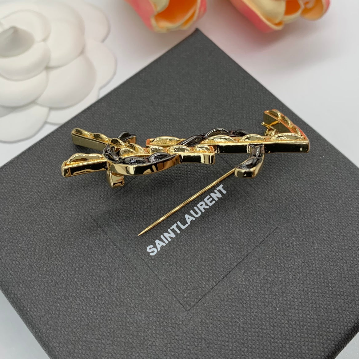 YSL Luxury Brooch | Iconic Elegance & Boutique-Grade Quality 15