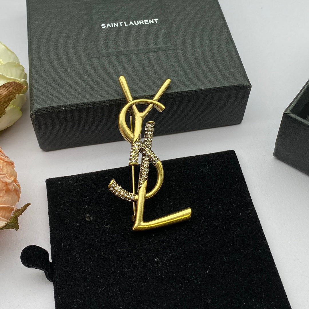 YSL Luxury Brooch | Iconic Elegance & Boutique-Grade Quality 16