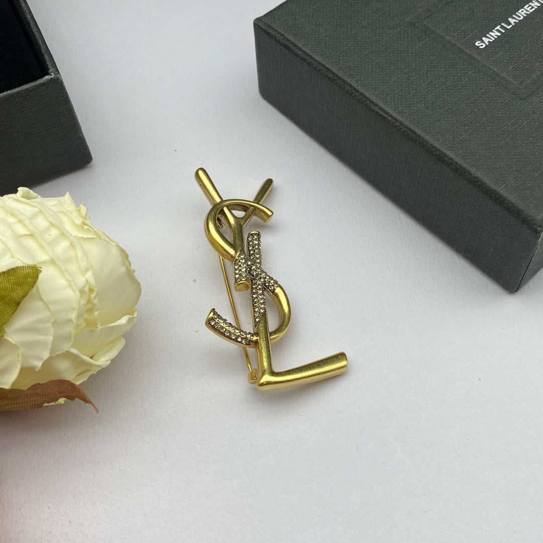 YSL Luxury Brooch | Iconic Elegance & Boutique-Grade Quality 16