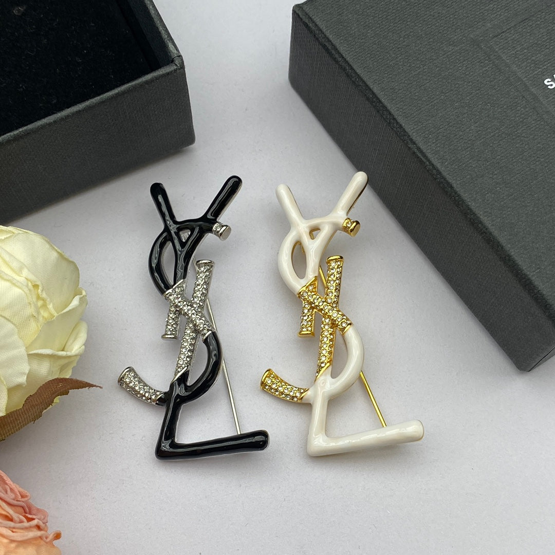 YSL Luxury Brooch | Iconic Elegance & Boutique-Grade Quality 17