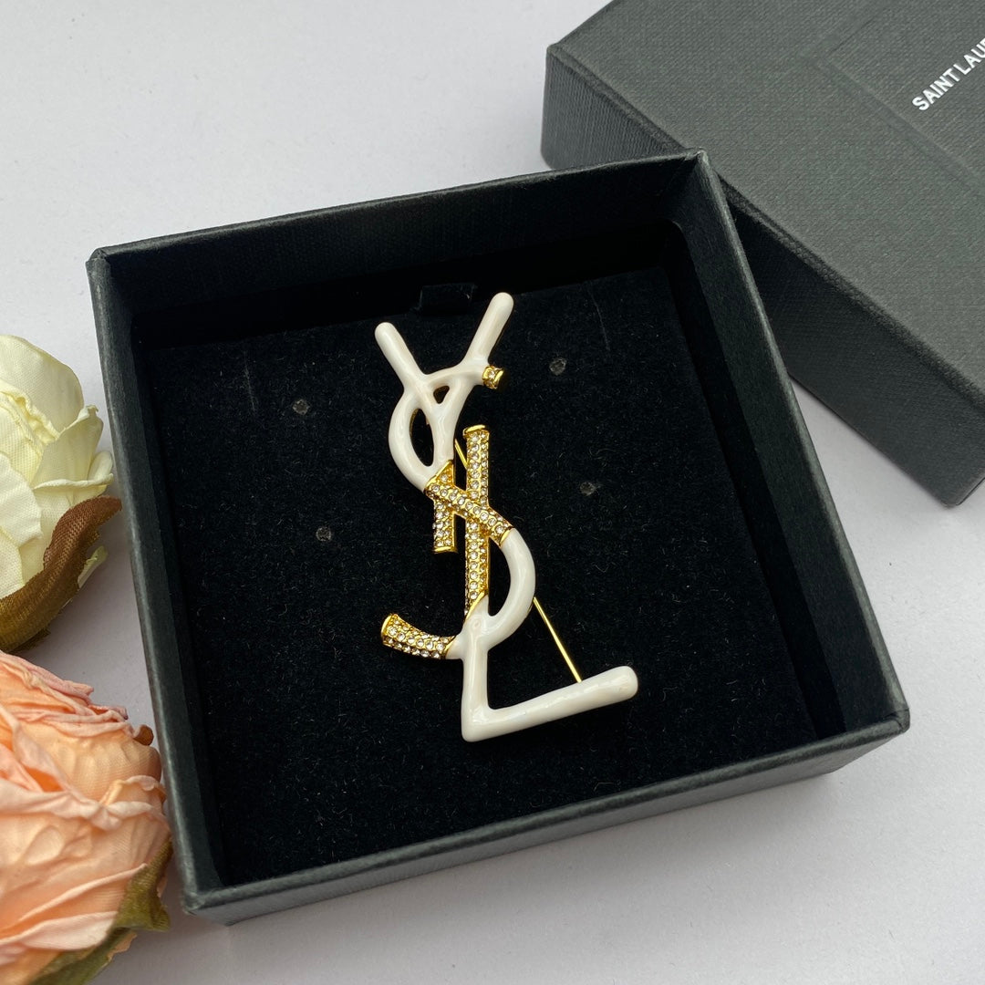 YSL Luxury Brooch | Iconic Elegance & Boutique-Grade Quality 17