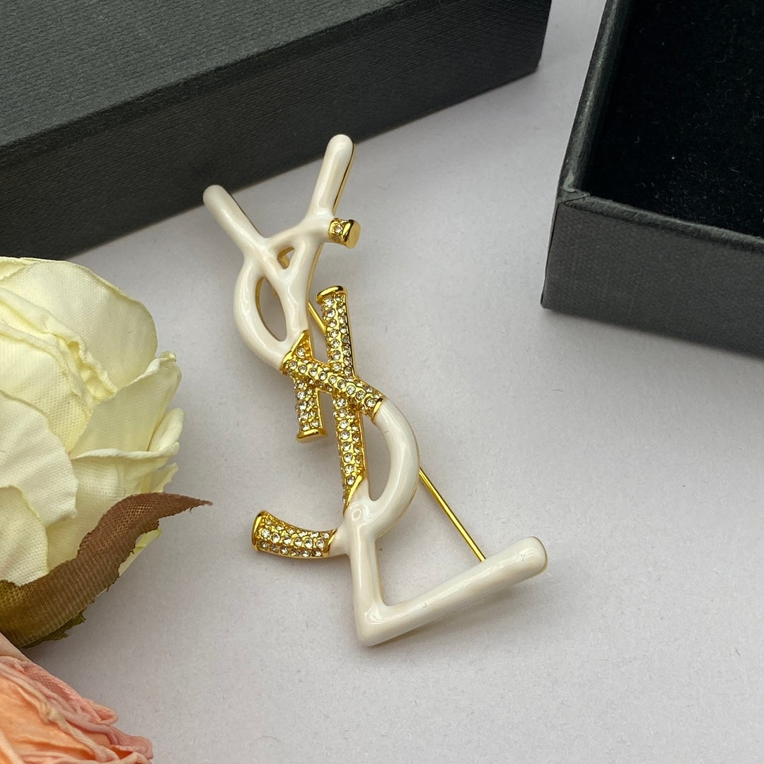 YSL Luxury Brooch | Iconic Elegance & Boutique-Grade Quality 17