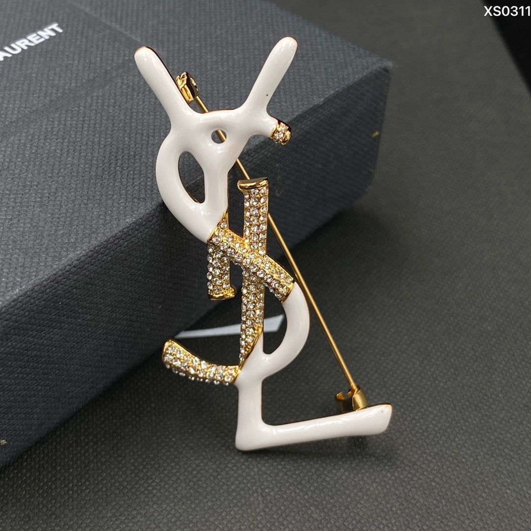 YSL Luxury Brooch | Iconic Elegance & Boutique-Grade Quality 18