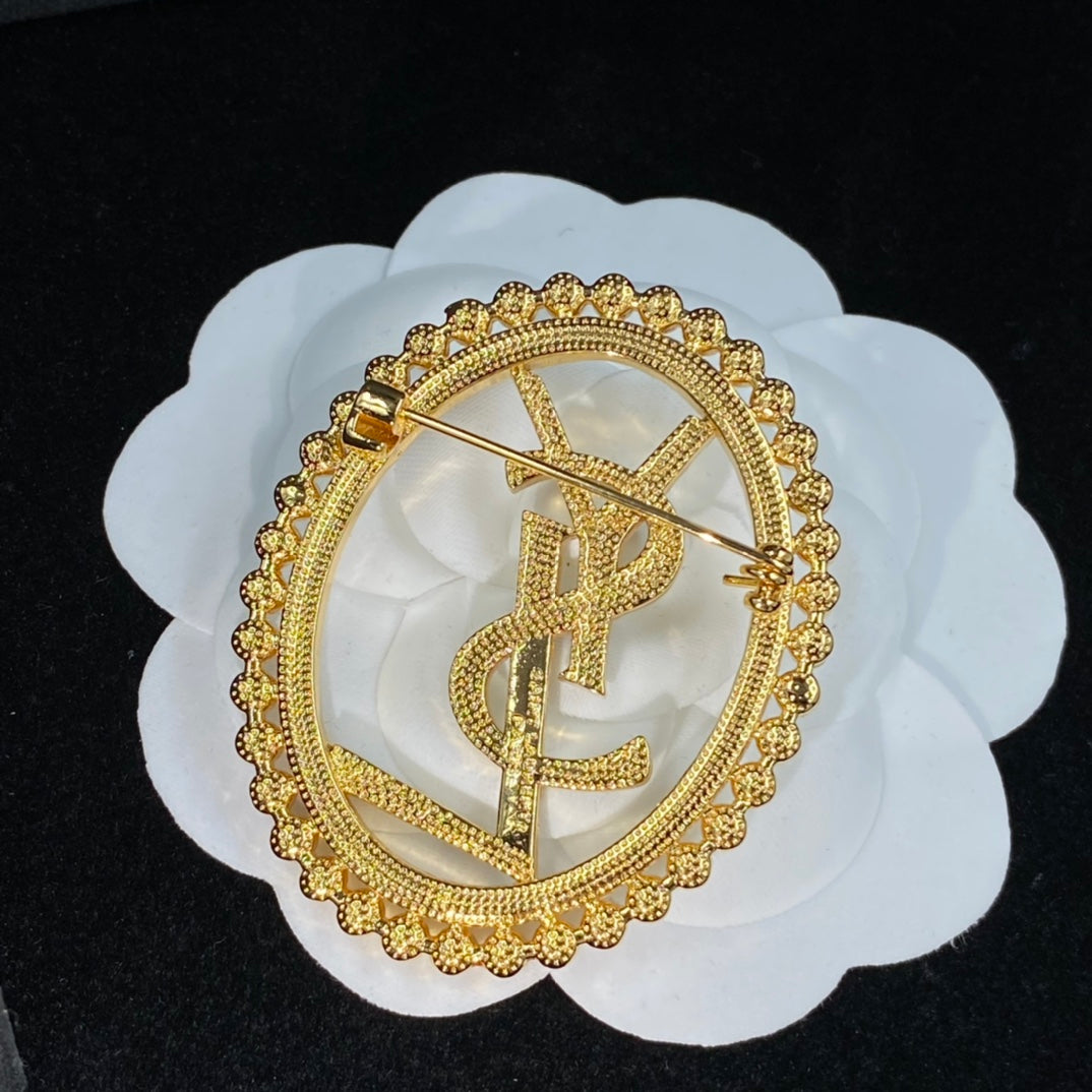 YSL Luxury Brooch | Iconic Elegance & Boutique-Grade Quality 19