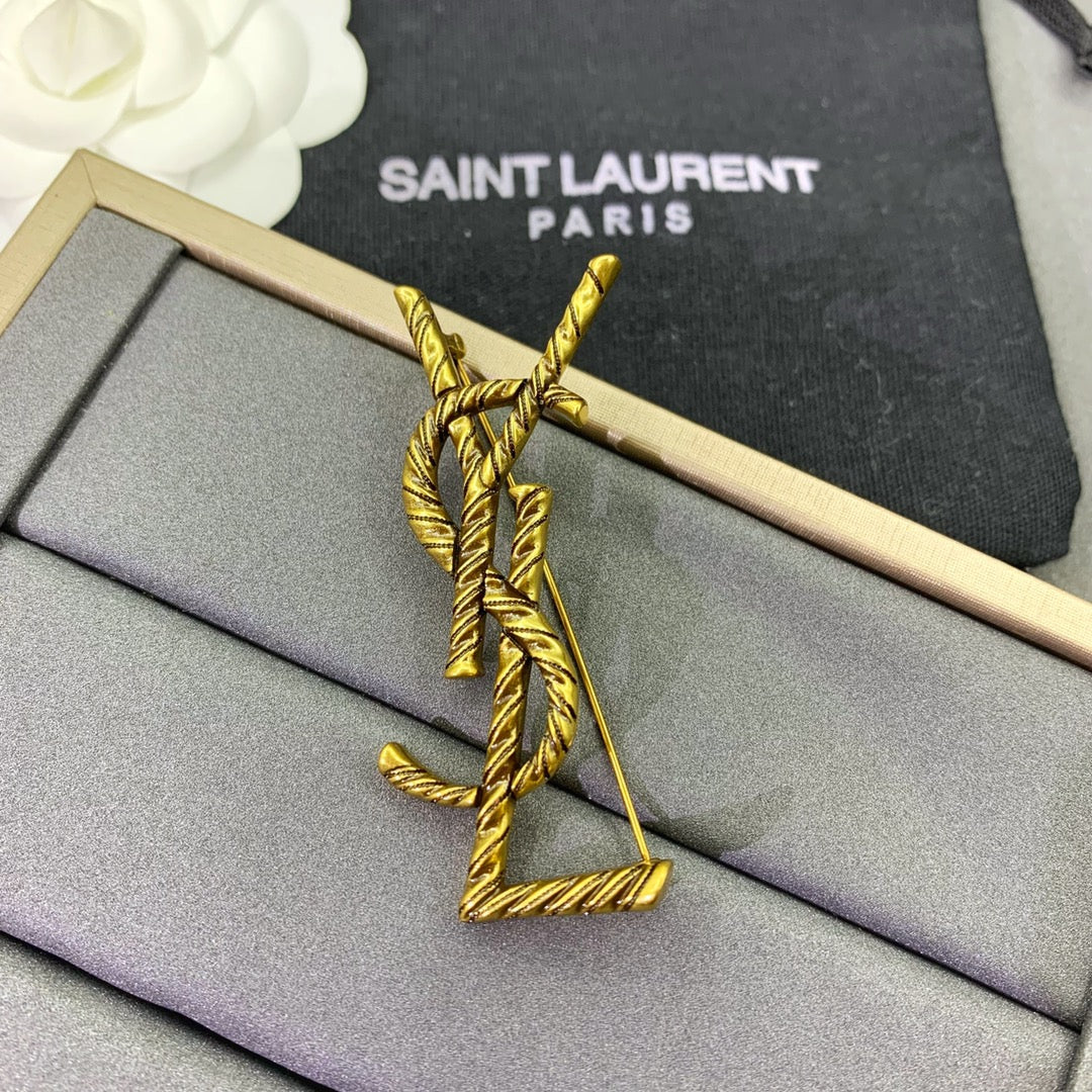 YSL Luxury Brooch | Iconic Elegance & Boutique-Grade Quality 20