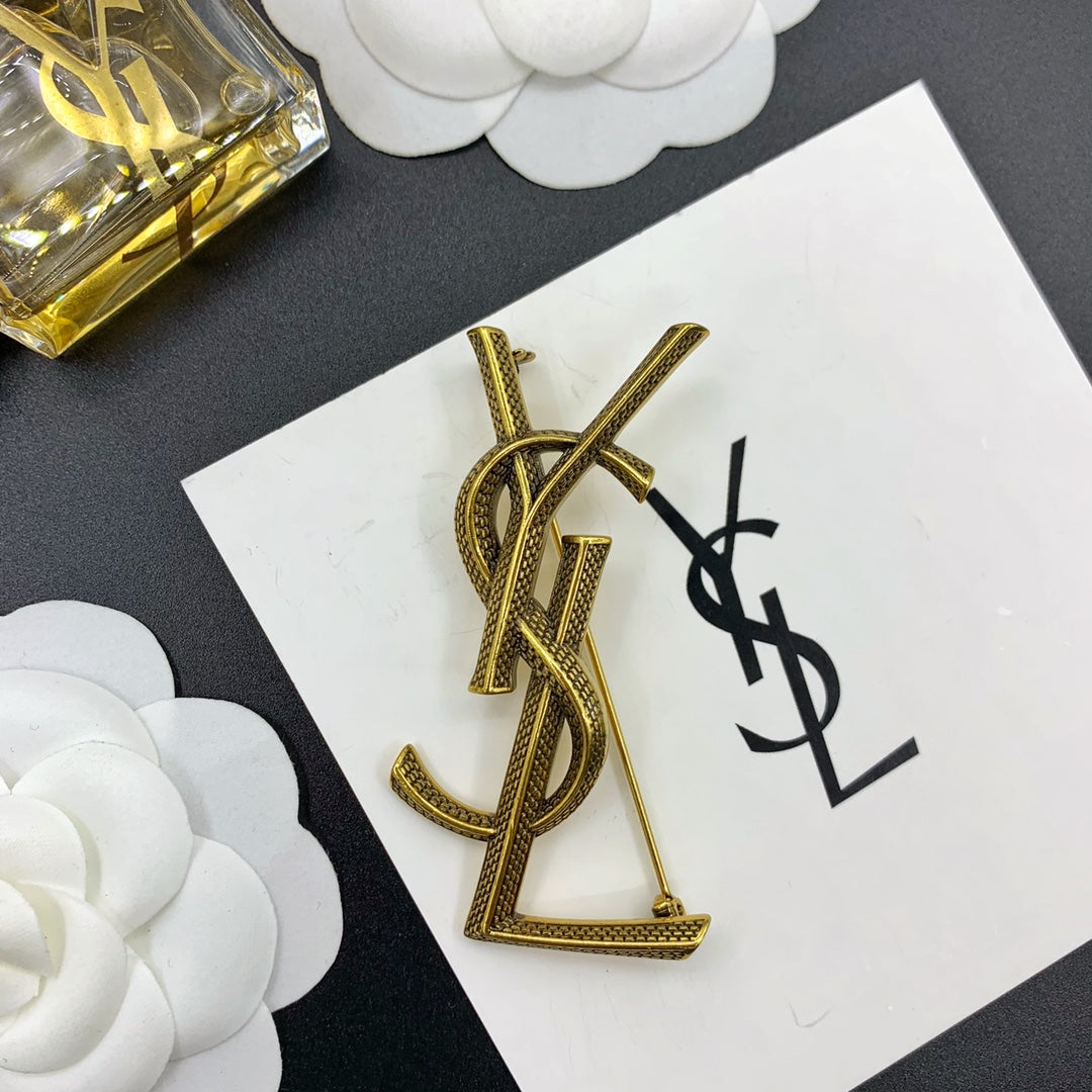 YSL Luxury Brooch | Iconic Elegance & Boutique-Grade Quality 21