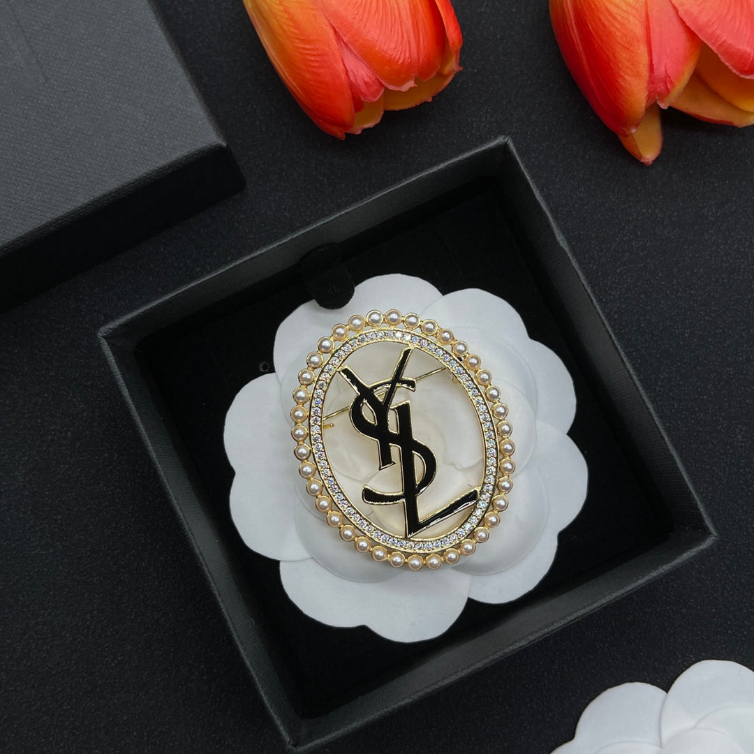 YSL Luxury Brooch | Iconic Elegance & Boutique-Grade Quality 22