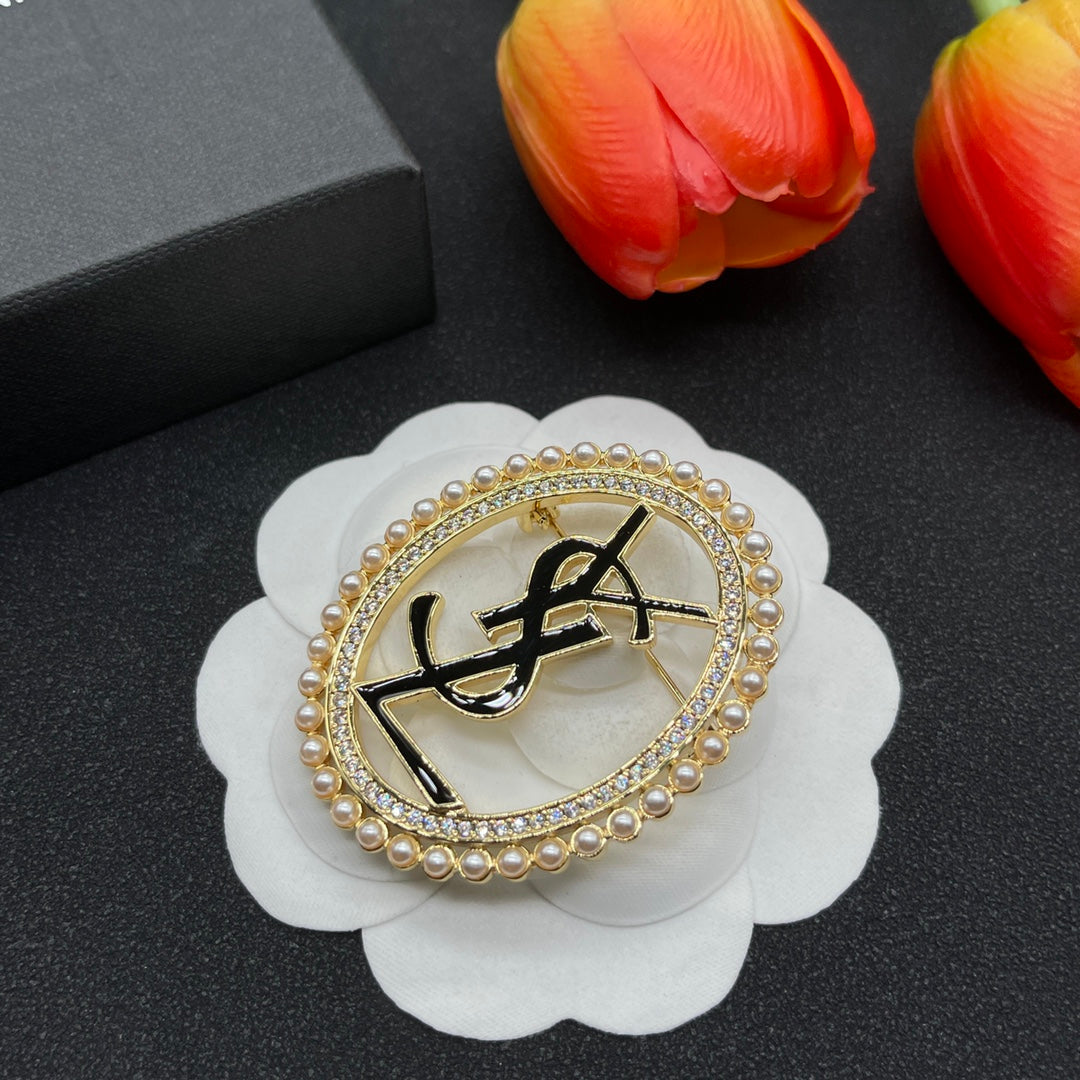 YSL Luxury Brooch | Iconic Elegance & Boutique-Grade Quality 22