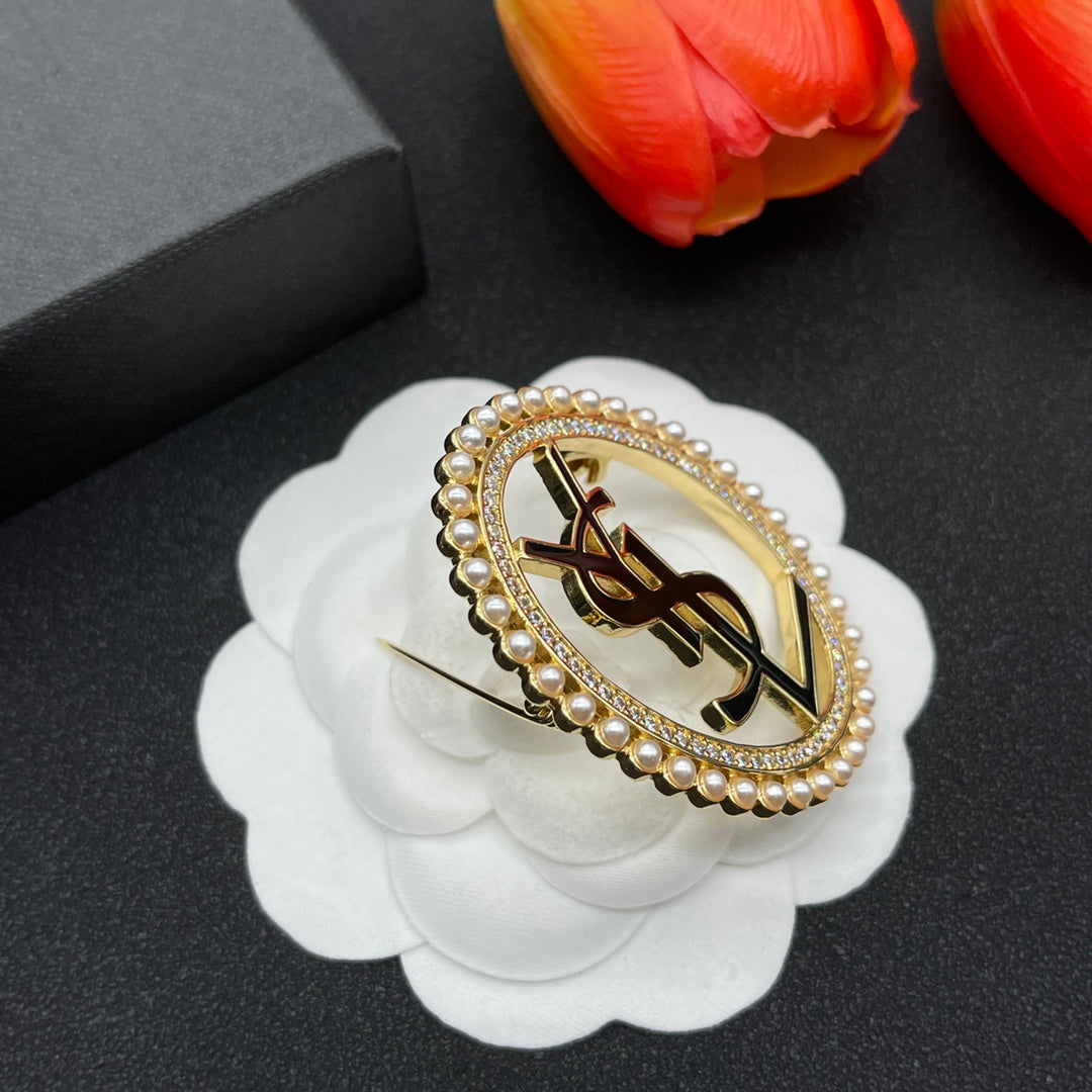 YSL Luxury Brooch | Iconic Elegance & Boutique-Grade Quality 22