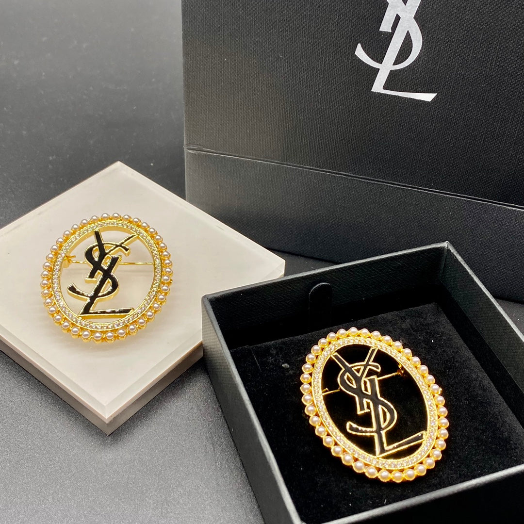 YSL Luxury Brooch | Iconic Elegance & Boutique-Grade Quality 23
