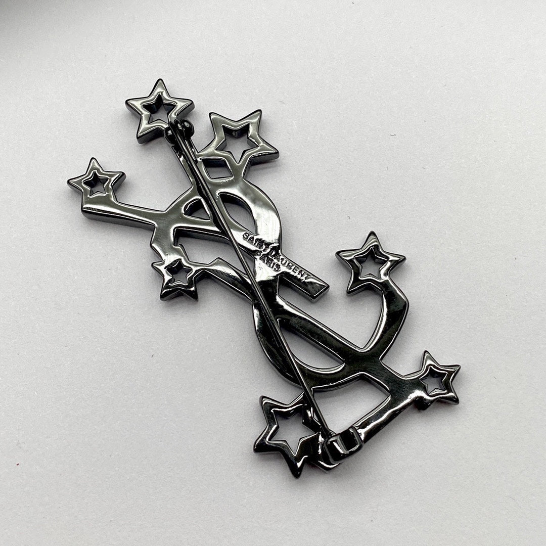YSL Luxury Brooch | Iconic Elegance & Boutique-Grade Quality 24