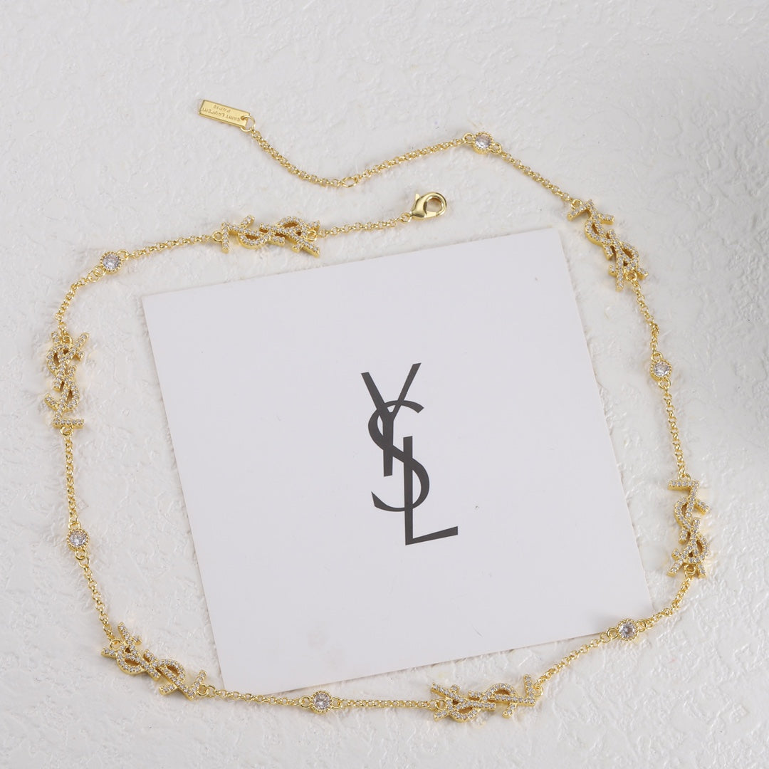 YSL Luxury Necklace | Timeless Elegance & Boutique-Grade Quality 03