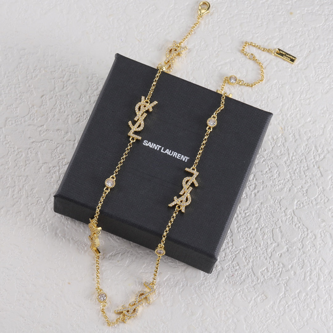 YSL Luxury Necklace | Timeless Elegance & Boutique-Grade Quality 03