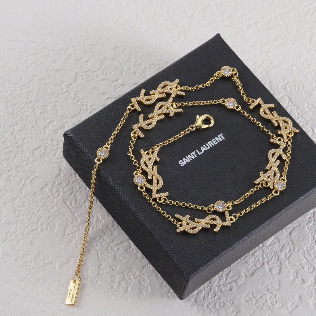 YSL Luxury Necklace | Timeless Elegance & Boutique-Grade Quality 03