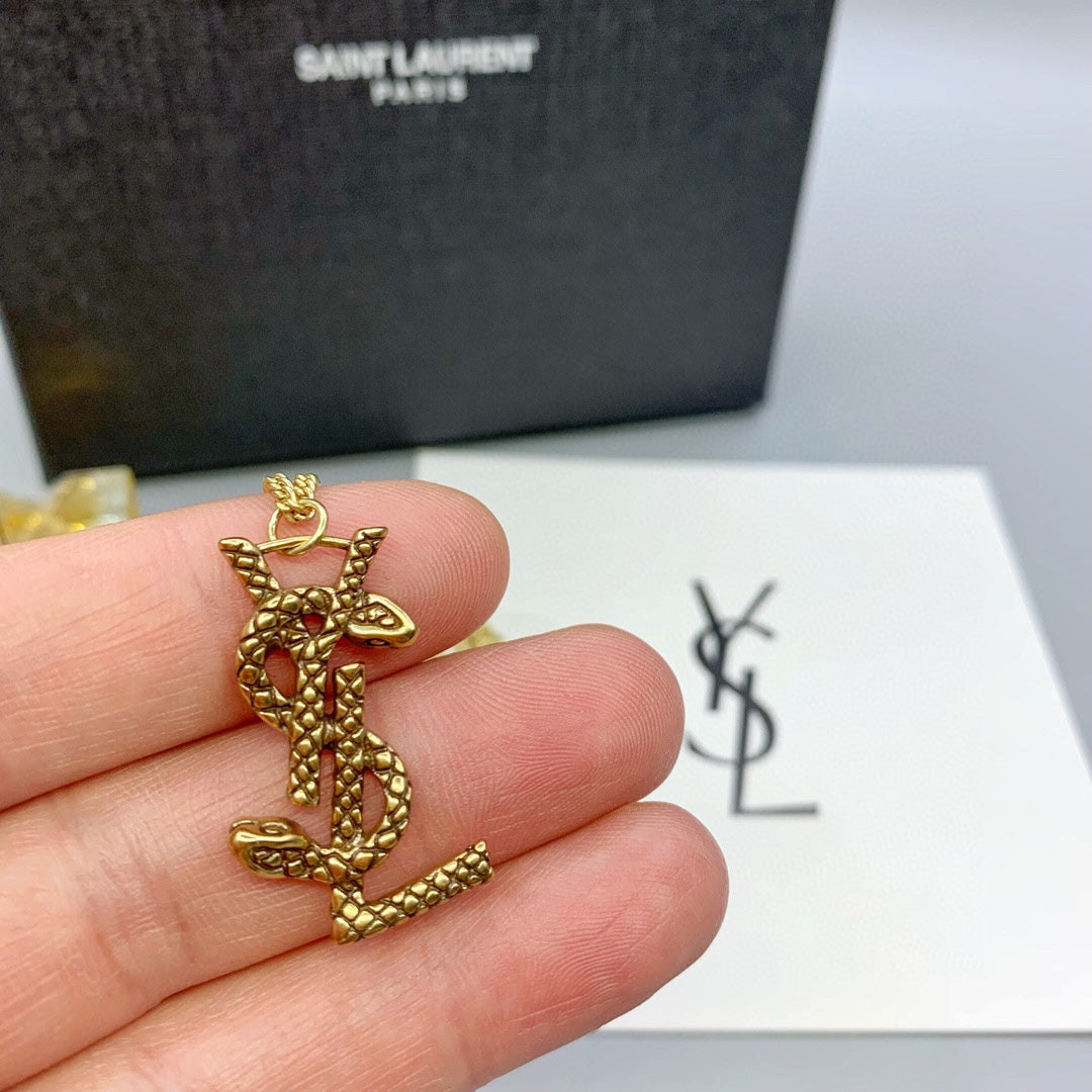 YSL Luxury Necklace | Timeless Elegance & Boutique-Grade Quality 06
