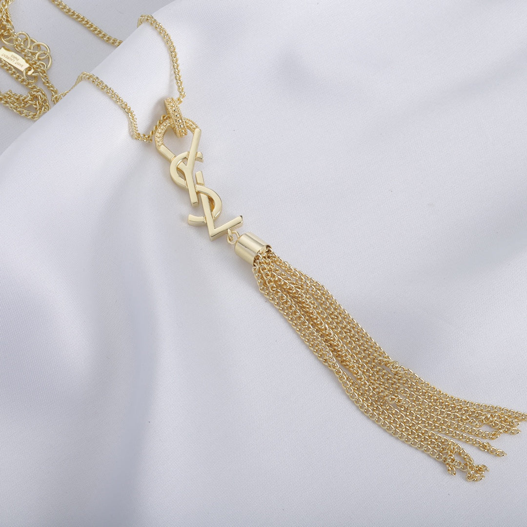 YSL Luxury Necklace | Timeless Elegance & Boutique-Grade Quality 09