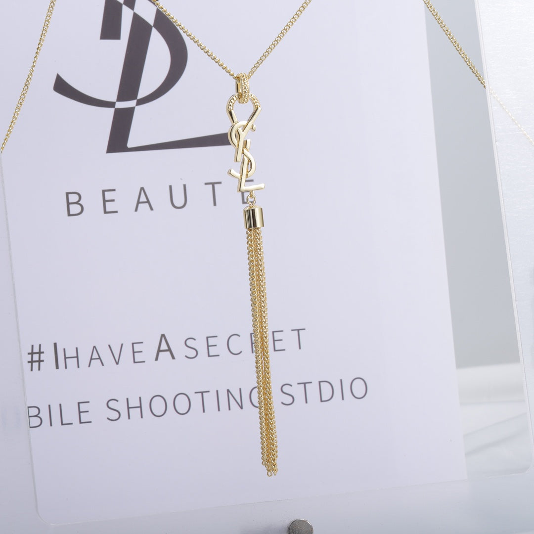 YSL Luxury Necklace | Timeless Elegance & Boutique-Grade Quality 09