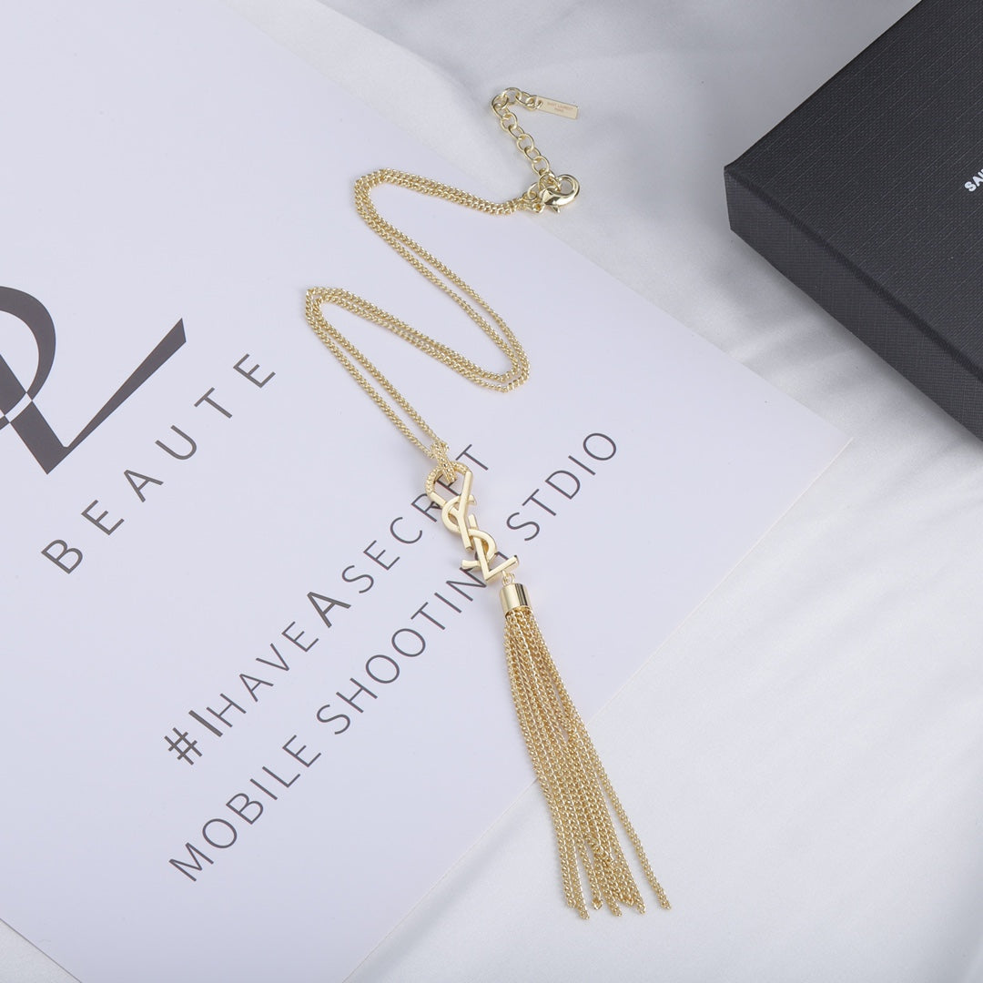 YSL Luxury Necklace | Timeless Elegance & Boutique-Grade Quality 09