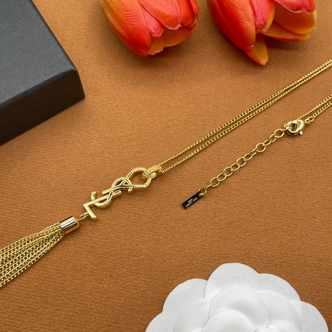 YSL Luxury Necklace | Timeless Elegance & Boutique-Grade Quality 14