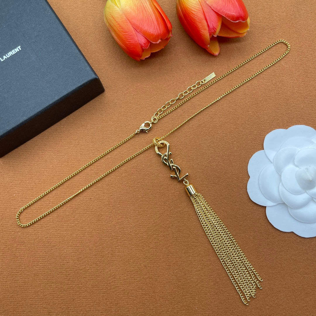 YSL Luxury Necklace | Timeless Elegance & Boutique-Grade Quality 14