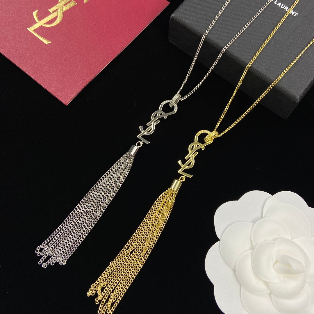 YSL Luxury Necklace | Timeless Elegance & Boutique-Grade Quality 18