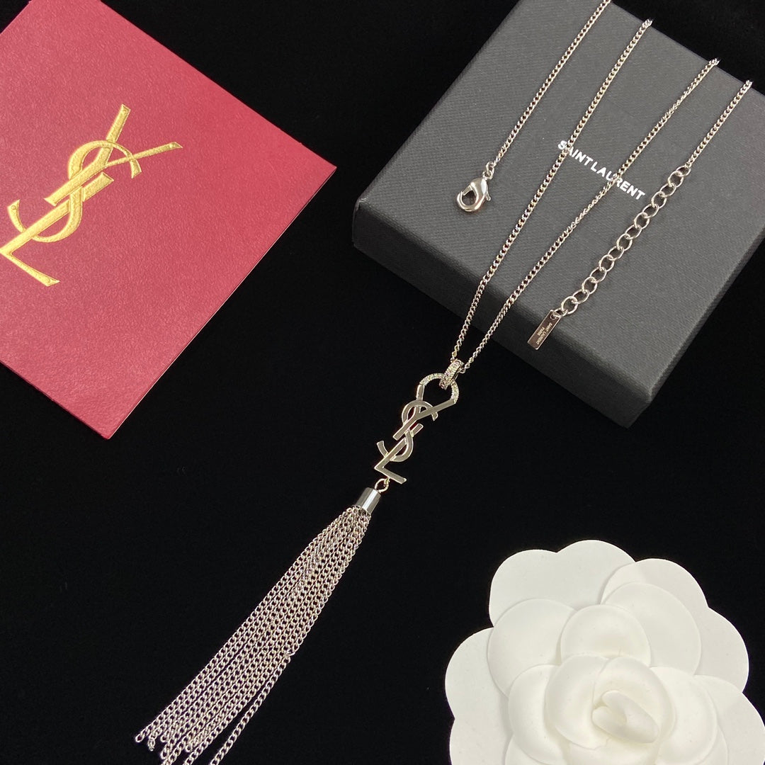 YSL Luxury Necklace | Timeless Elegance & Boutique-Grade Quality 18