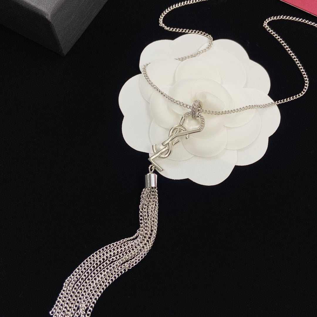 YSL Luxury Necklace | Timeless Elegance & Boutique-Grade Quality 18