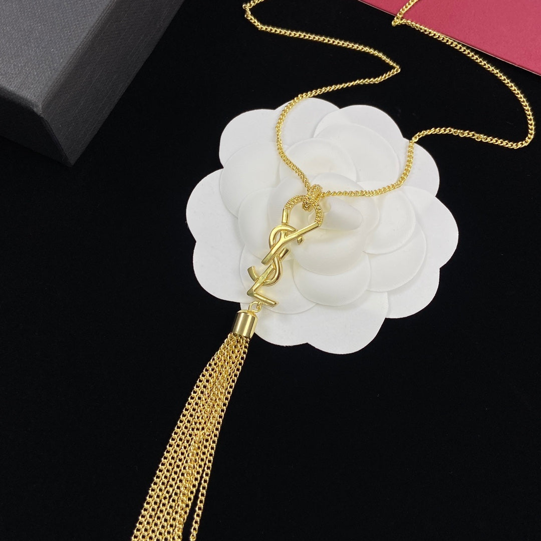 YSL Luxury Necklace | Timeless Elegance & Boutique-Grade Quality 18