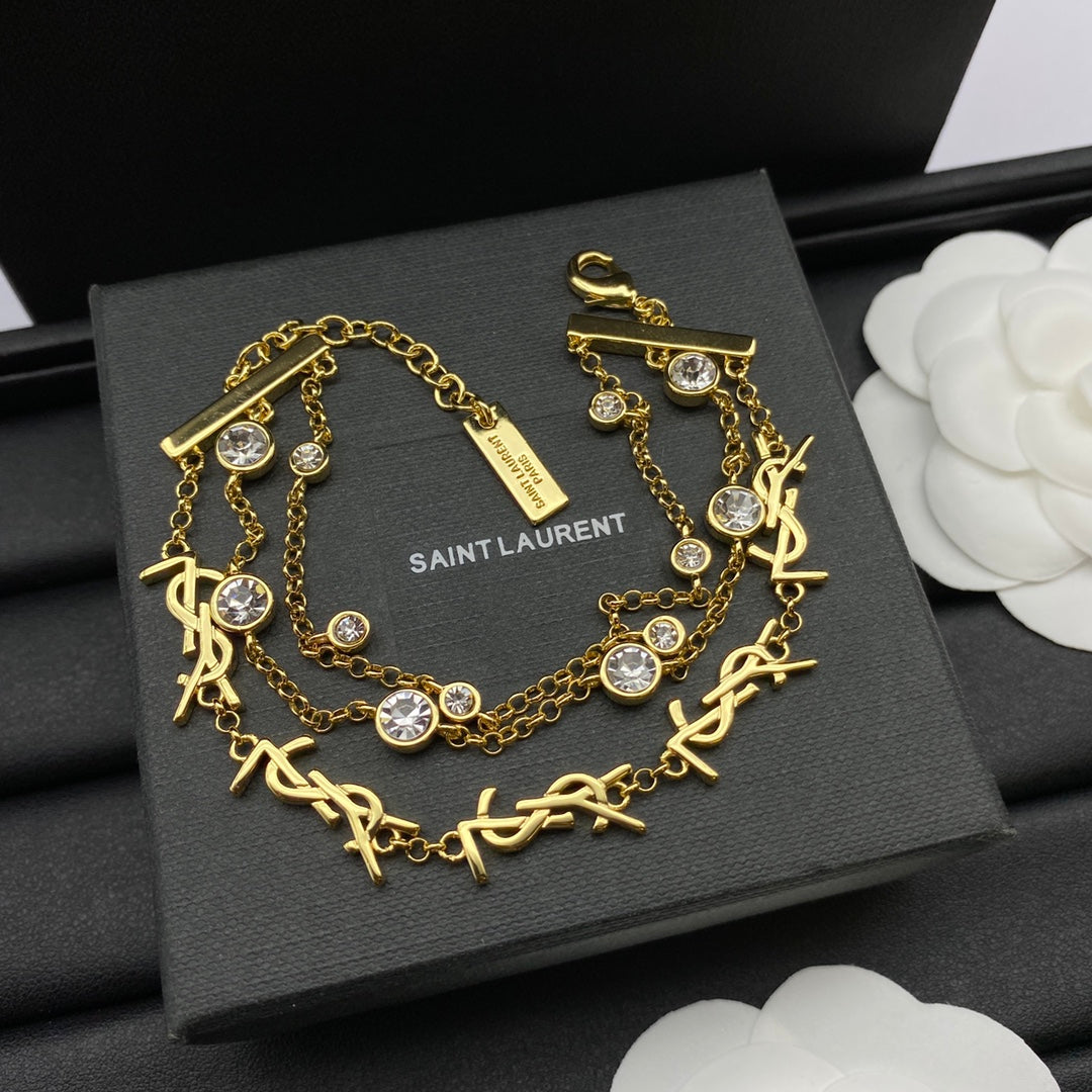 YSL Luxury Bracelet | Iconic Elegance & Boutique-Grade Quality 18