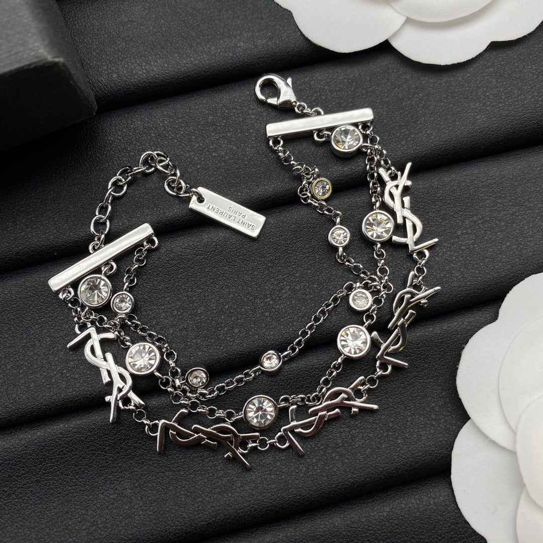 YSL Luxury Bracelet | Iconic Elegance & Boutique-Grade Quality 18
