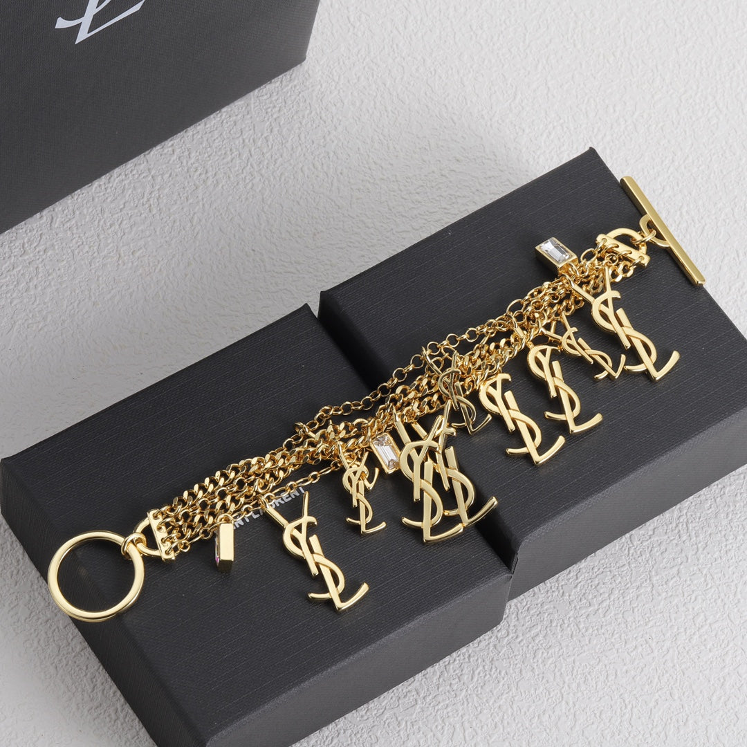 YSL Luxury Bracelet | Iconic Elegance & Boutique-Grade Quality 24