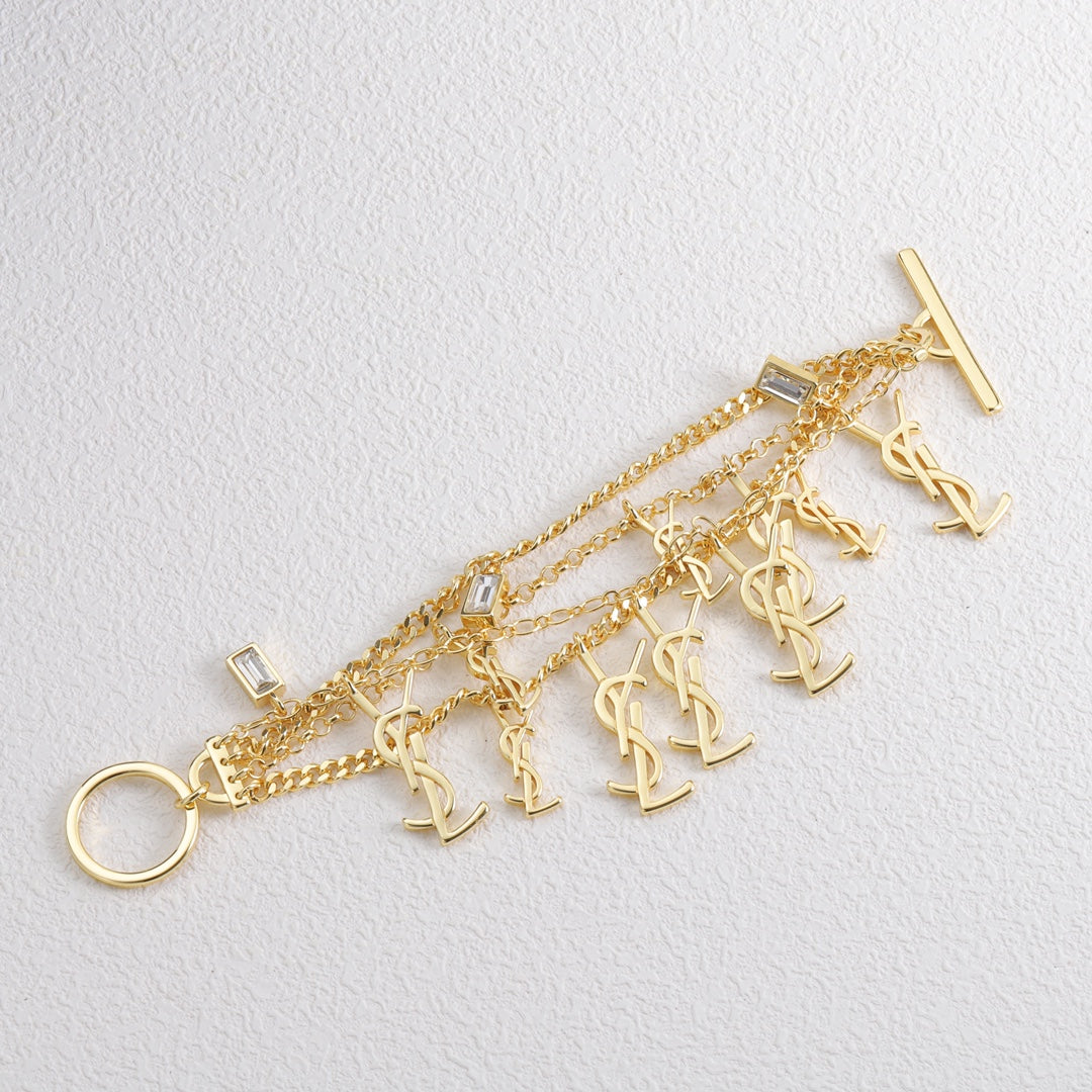 YSL Luxury Bracelet | Iconic Elegance & Boutique-Grade Quality 24