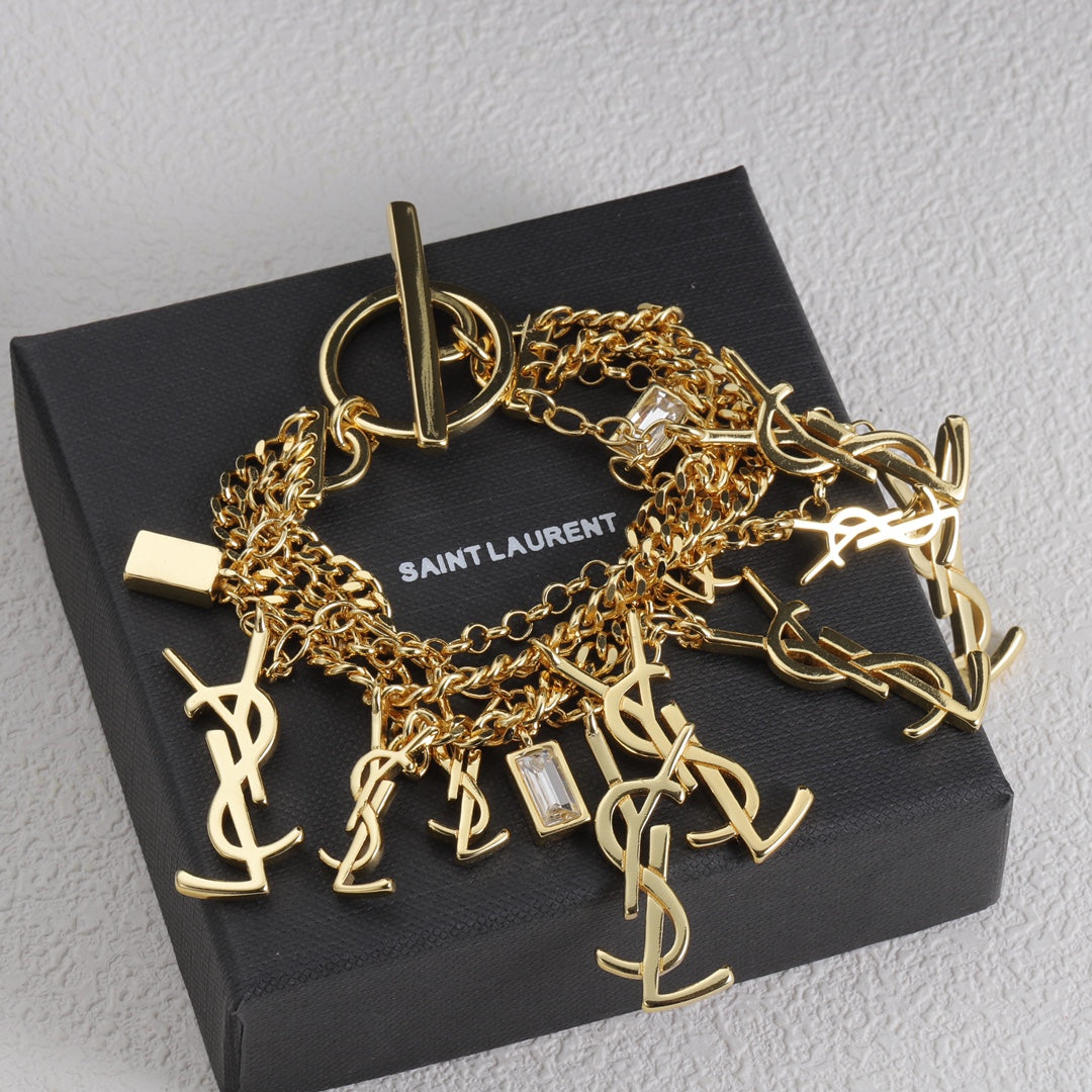 YSL Luxury Bracelet | Iconic Elegance & Boutique-Grade Quality 24