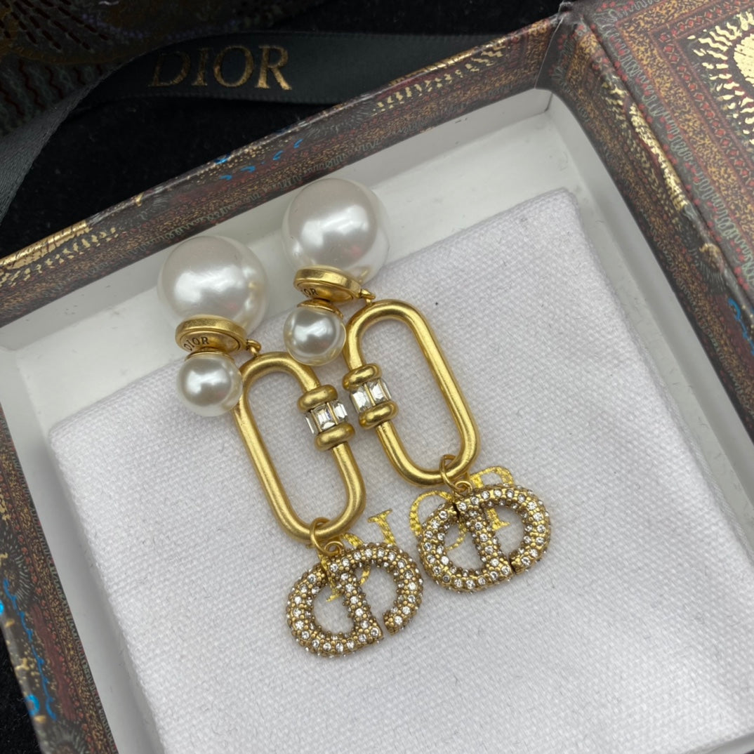 Dior Luxury Earrings | Timeless Elegance & Boutique-Grade Quality 09