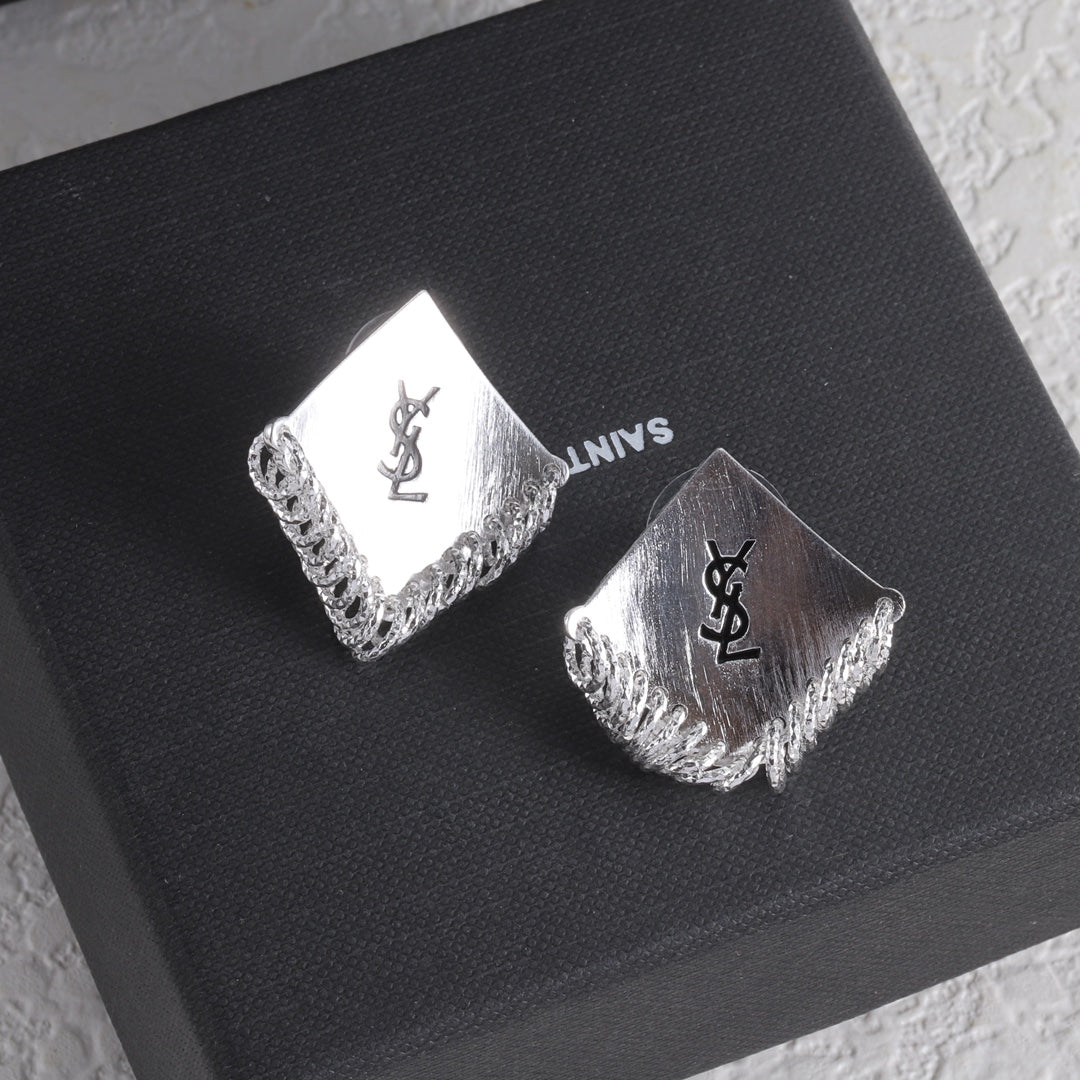 YSL Luxury Earrings | Timeless Elegance & Boutique-Grade Quality 01