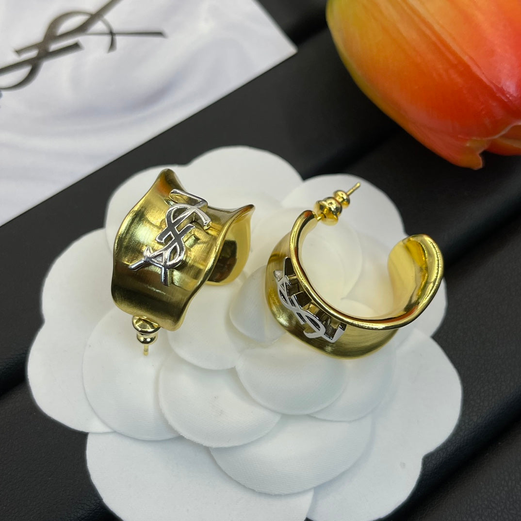 YSL Luxury Earrings | Timeless Elegance & Boutique-Grade Quality 05