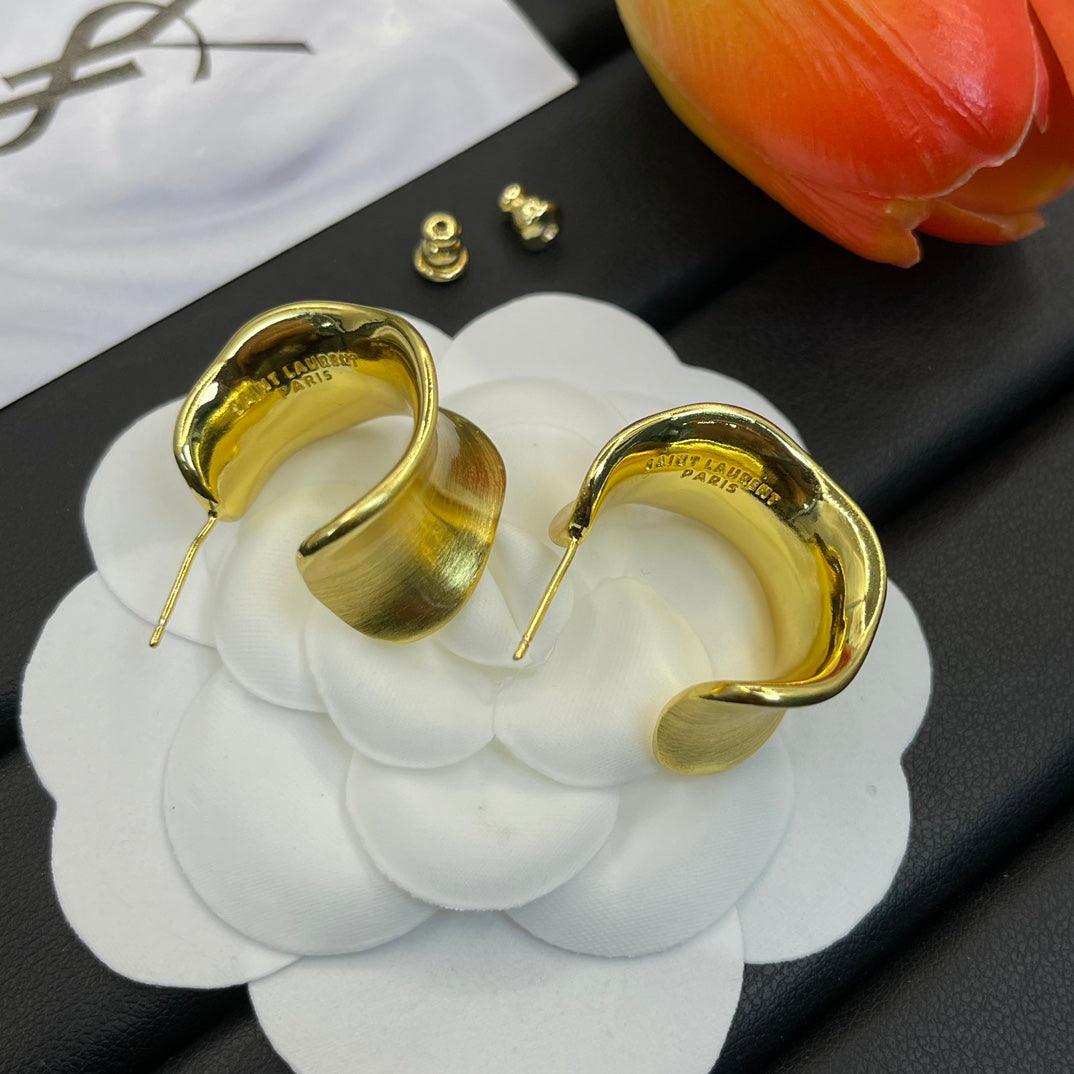 YSL Luxury Earrings | Timeless Elegance & Boutique-Grade Quality 05
