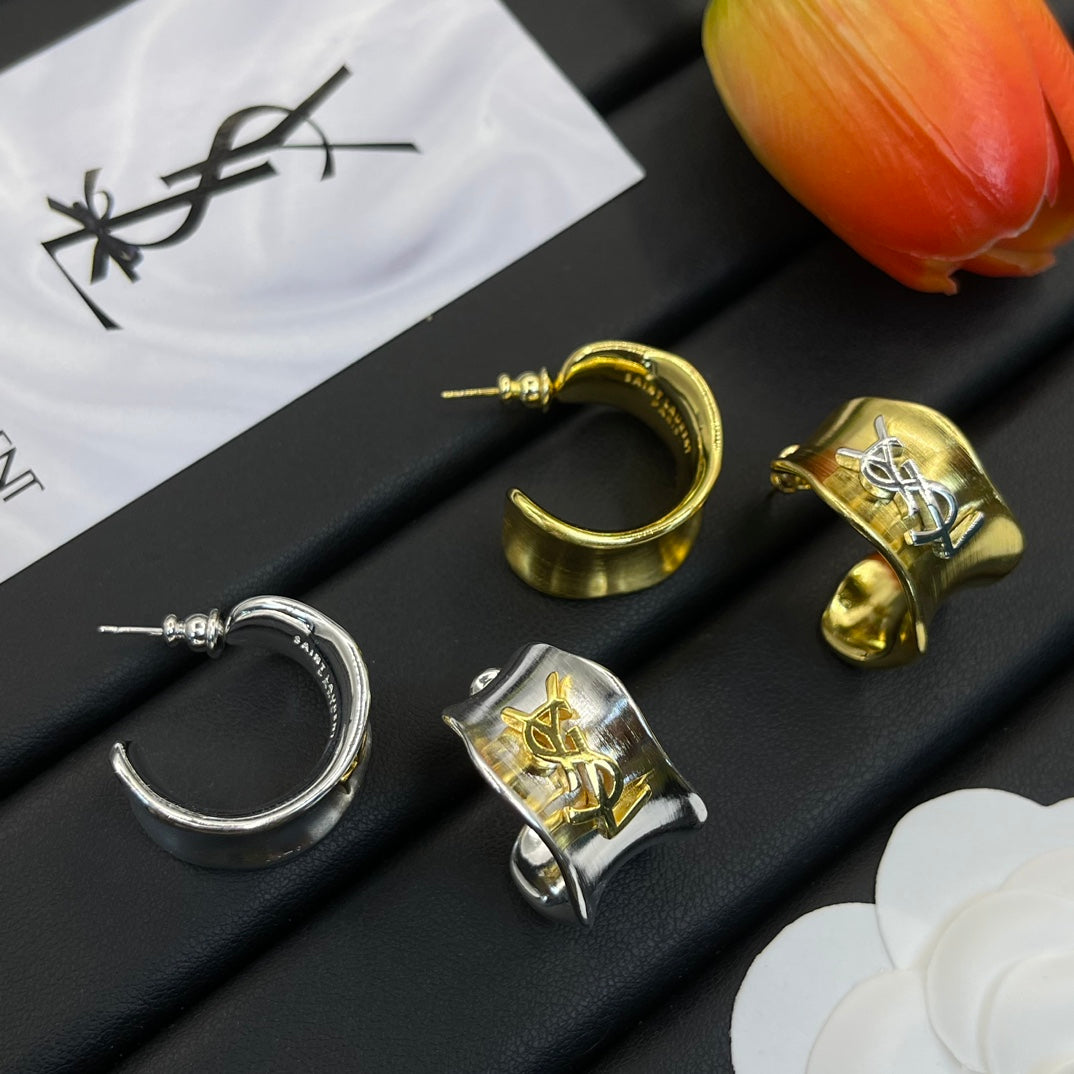 YSL Luxury Earrings | Timeless Elegance & Boutique-Grade Quality 05