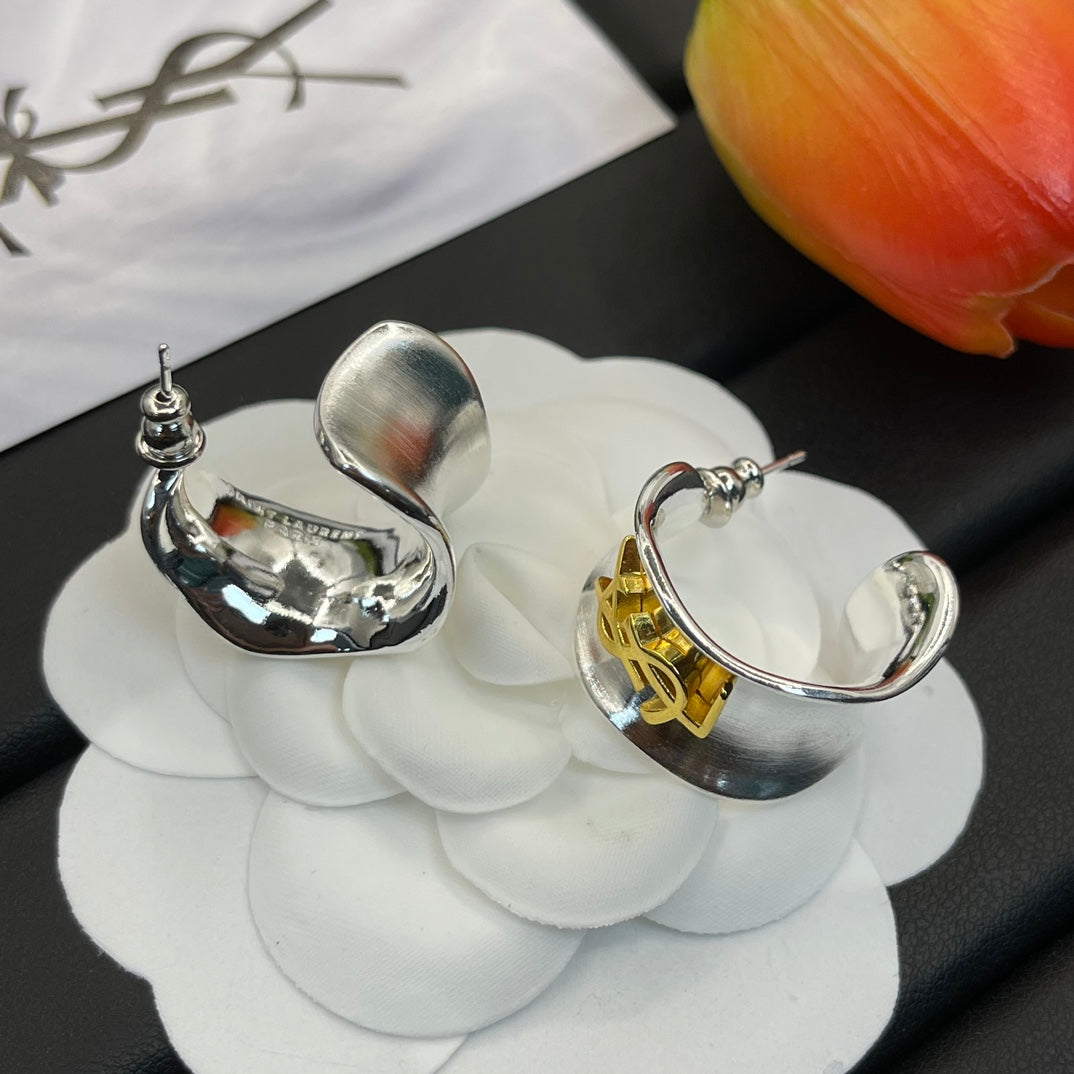 YSL Luxury Earrings | Timeless Elegance & Boutique-Grade Quality 06