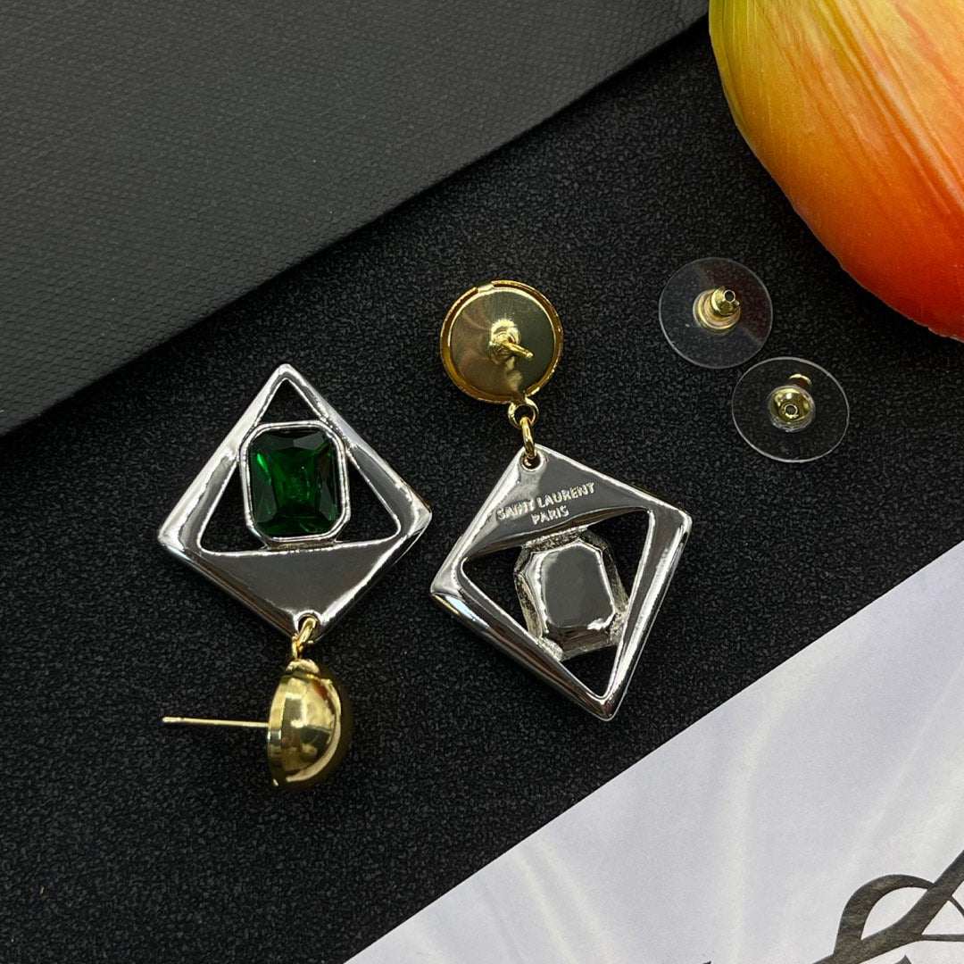 YSL Luxury Earrings | Timeless Elegance & Boutique-Grade Quality 08