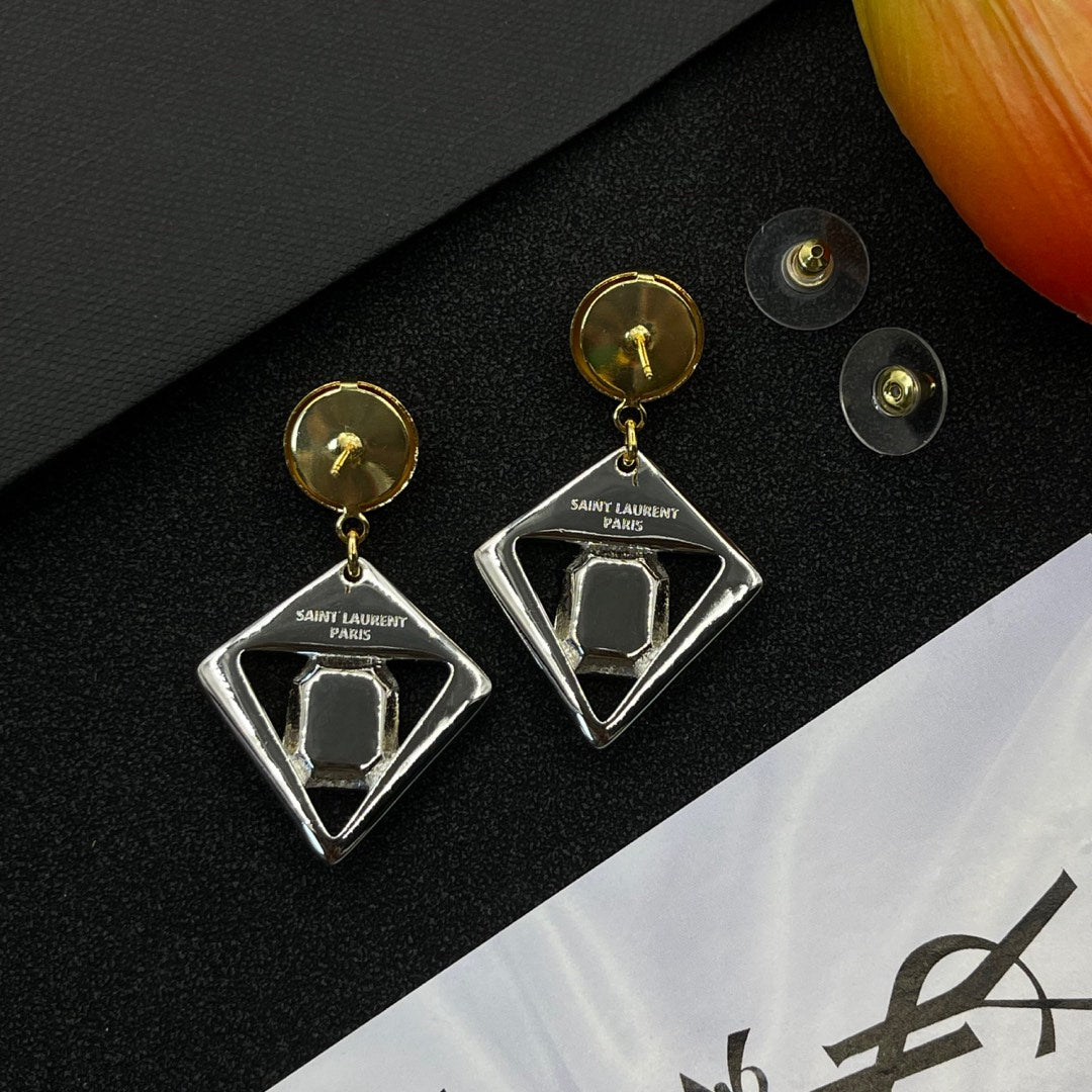 YSL Luxury Earrings | Timeless Elegance & Boutique-Grade Quality 08