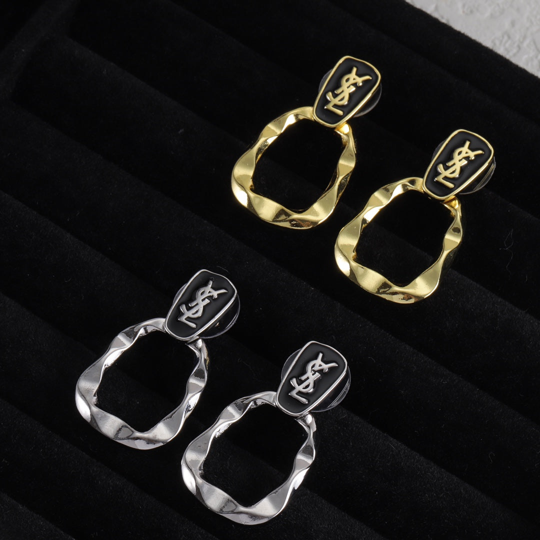 YSL Luxury Earrings | Timeless Elegance & Boutique-Grade Quality 09