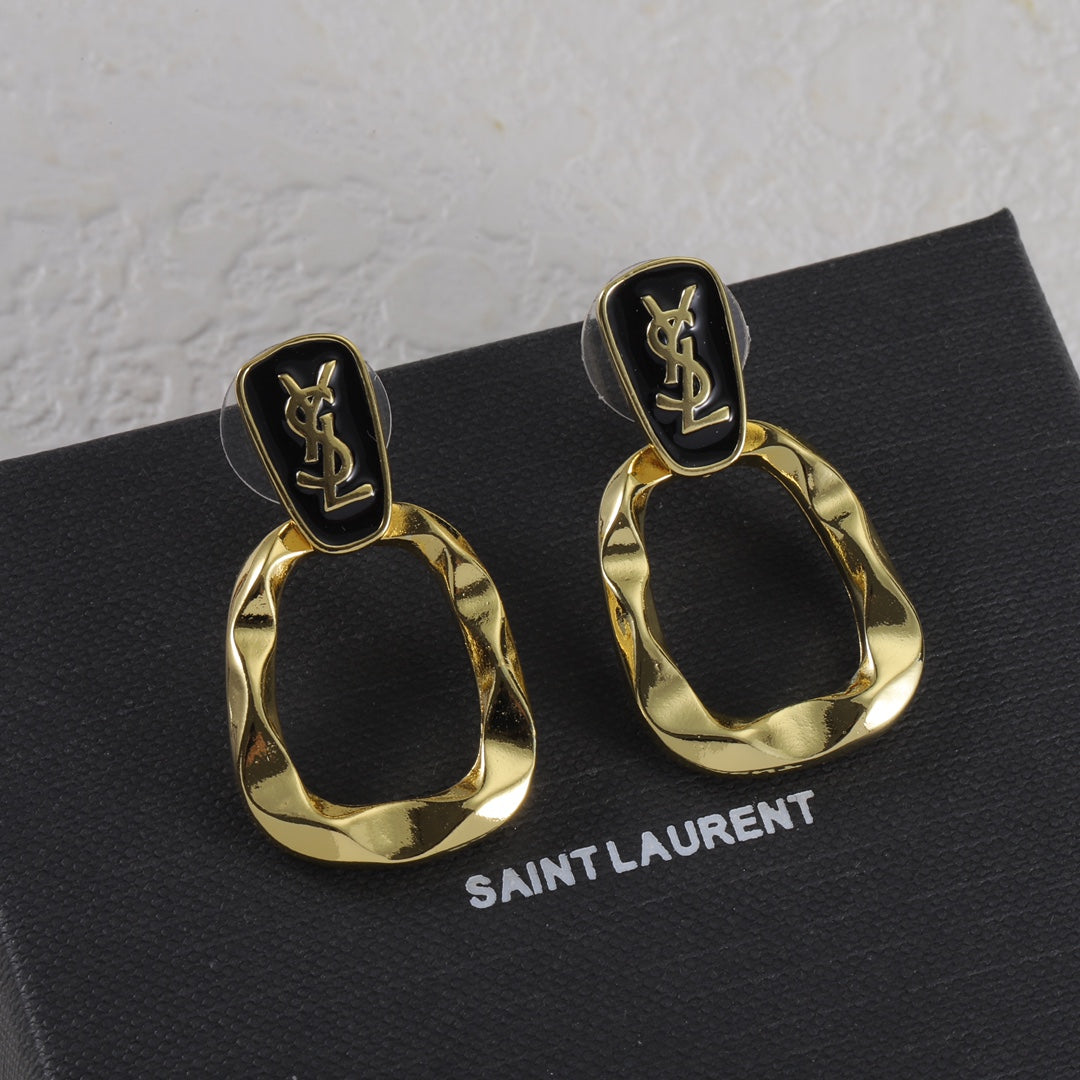 YSL Luxury Earrings | Timeless Elegance & Boutique-Grade Quality 09