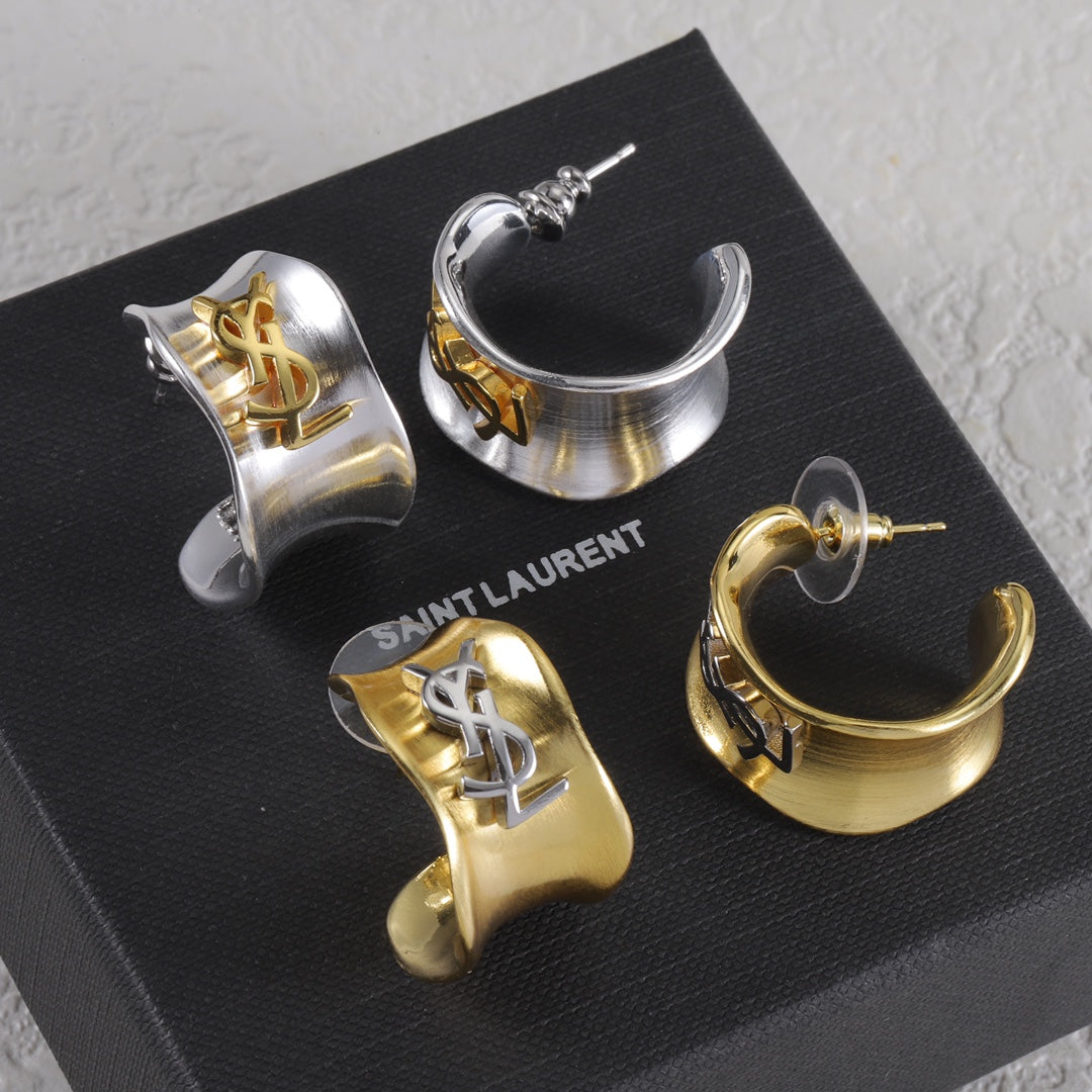 YSL Luxury Earrings | Timeless Elegance & Boutique-Grade Quality 10