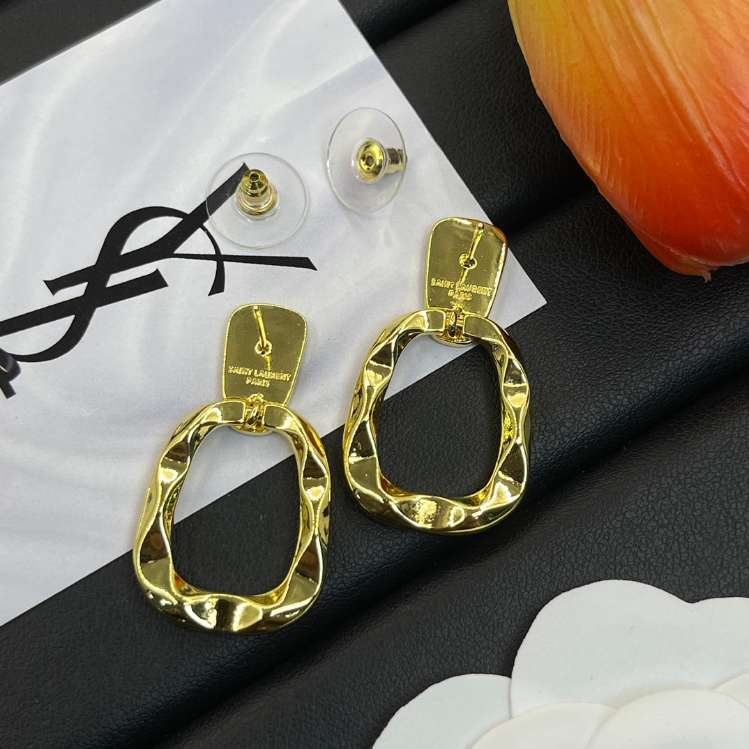 YSL Luxury Earrings | Timeless Elegance & Boutique-Grade Quality 14