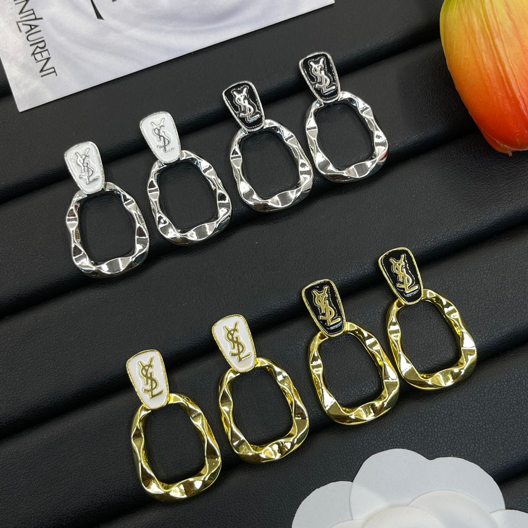 YSL Luxury Earrings | Timeless Elegance & Boutique-Grade Quality 14