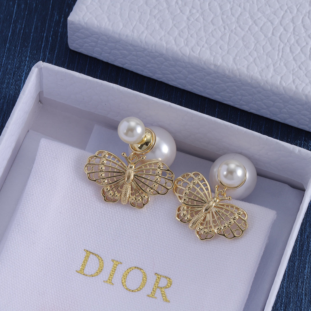 Dior Luxury Earrings | Timeless Elegance & Boutique-Grade Quality 50