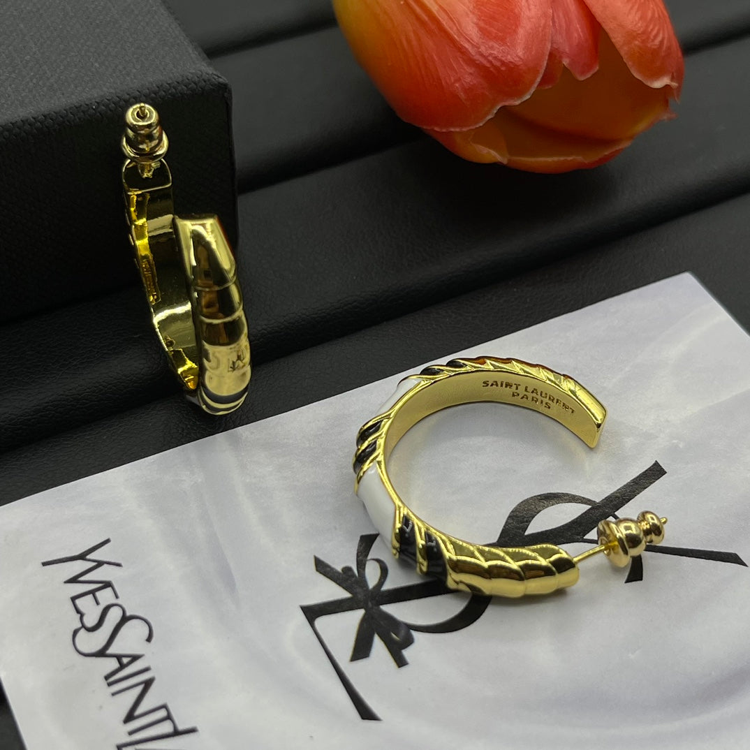 YSL Luxury Earrings | Timeless Elegance & Boutique-Grade Quality 16
