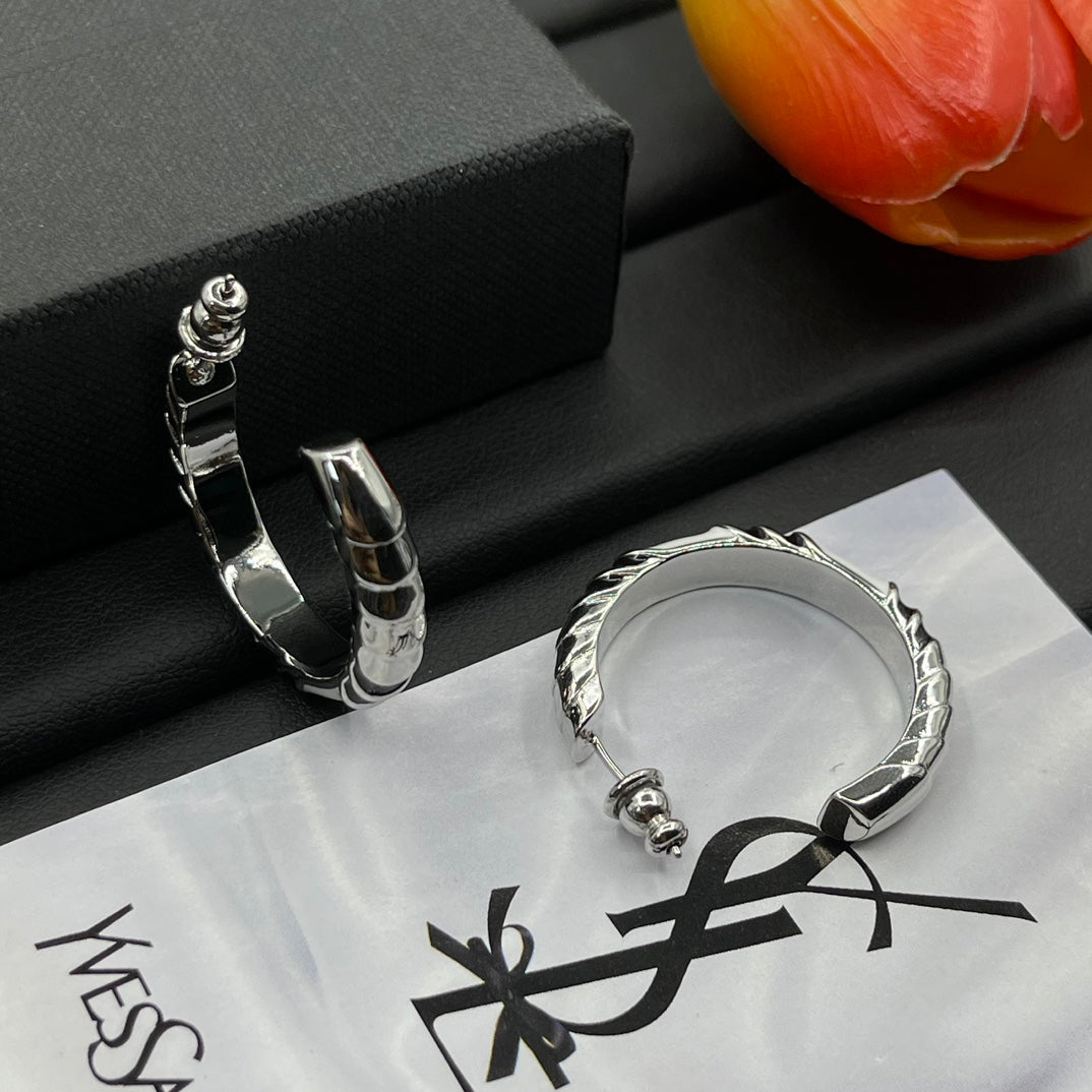 YSL Luxury Earrings | Timeless Elegance & Boutique-Grade Quality 17